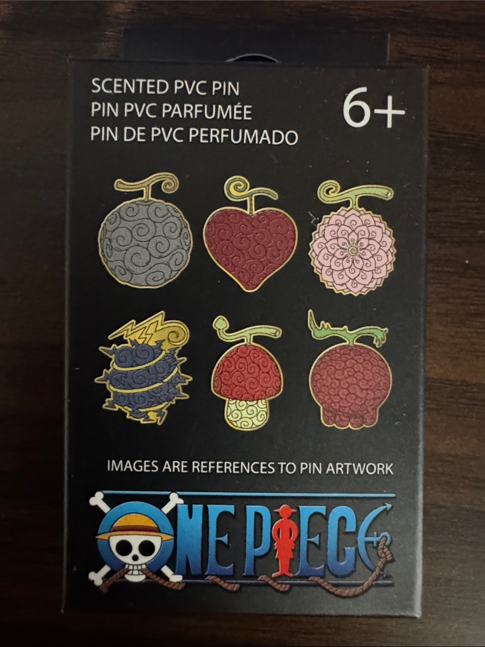 One Piece Scented PVC Pin - mystery
